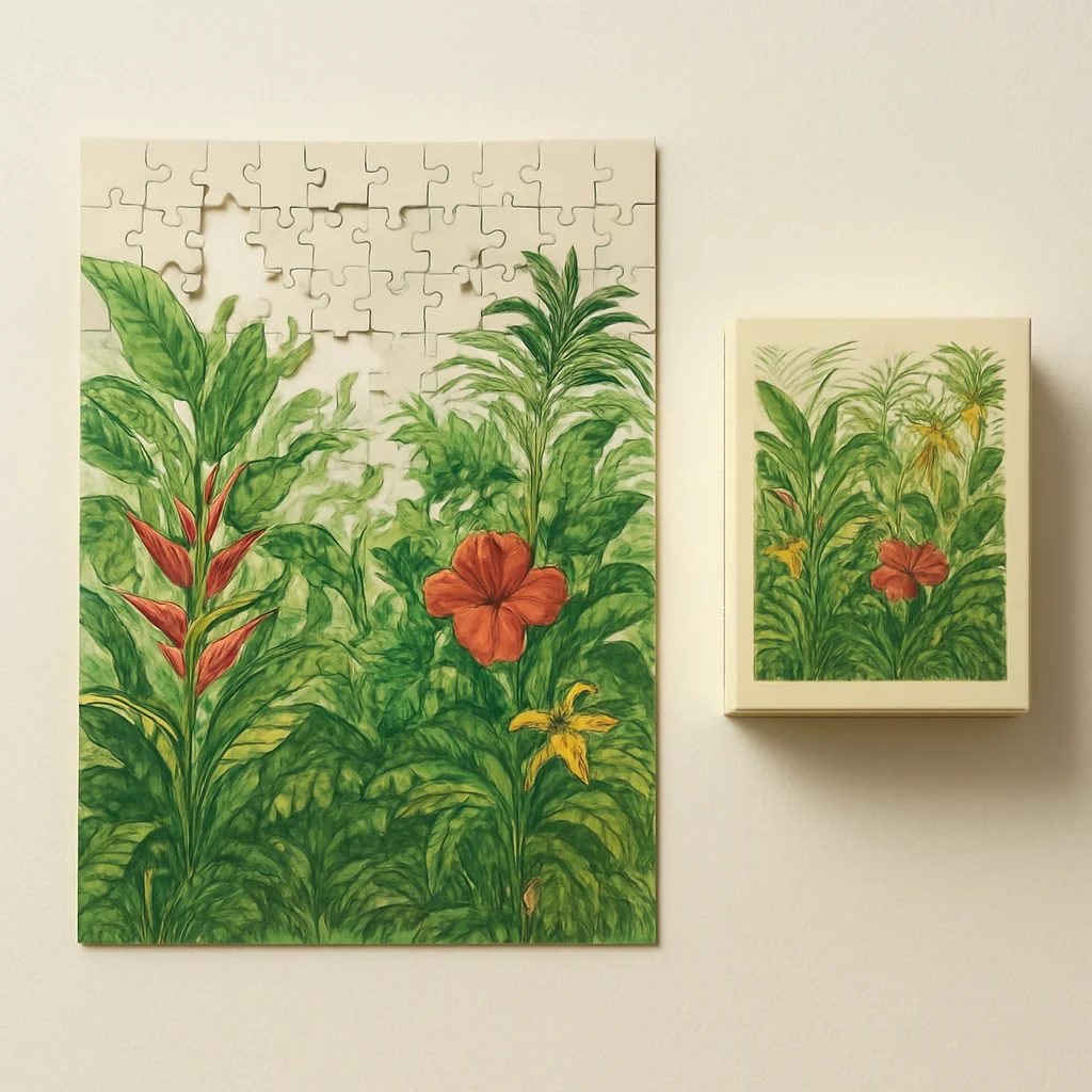 Quebra-Cabeça Jardim Brasileiro